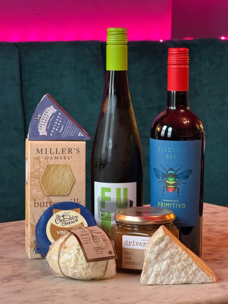 Luxury Wine and Cheese Bag